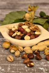 assortment of nuts