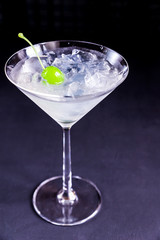 Cocktail with ice