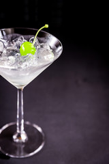 Cocktail with ice