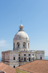 Fototapeta na wymiar Dome of the National Pantheon in Lisbon
