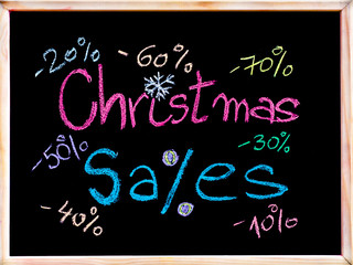 Christmas Sales conceptual image