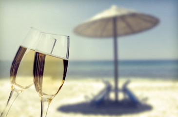 New Year at the beach