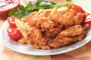 Southern fried chicken