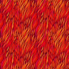 red fire  seamless waves