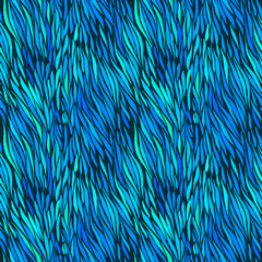 Blue ocean seamless waves