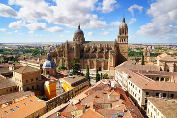 New Cathedral. Salamanca - obrazy, fototapety, plakaty