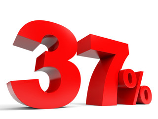 Red thirty seven percent off. Discount 37%.