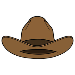 Cowboy Hat Front