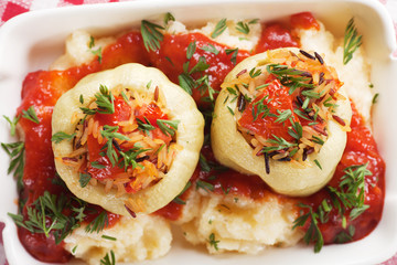Stuffed peppers
