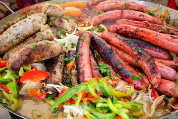 Steaming Sausages