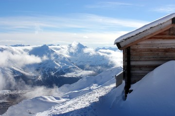 mountain snow winter