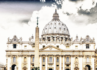 Fototapeta na wymiar Vatican building
