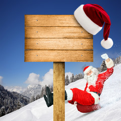 Werbung für Weihnachten