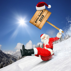 Werbung für Weihnachten