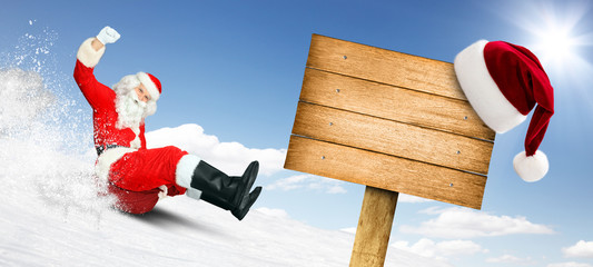 Werbung für Weihnachten