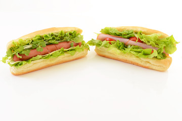 美味しそうなサンドイッチ