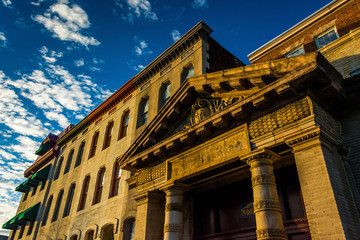 Fototapeta premium Old building in Baltimore, Maryland.