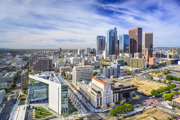 Centre-ville de Los Angeles, Californie, États-Unis