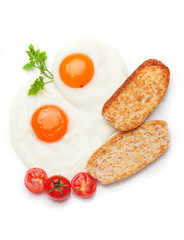 Fried eggs
