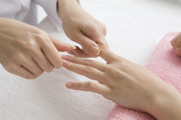 Finger massage