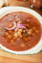 Chickpea soup