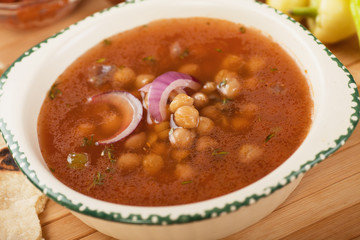 Chickpea soup