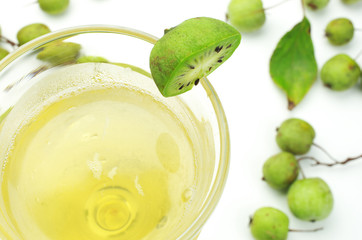 ミニキウイの果実酒