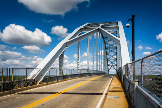 Bridge Over The Chesapeake And Delaware Canal, In Chesapeake Cit