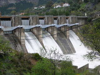 Sluices at El Chorro