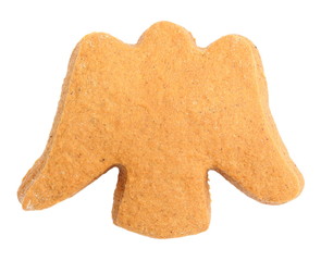Gingerbread isolated on white background