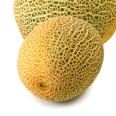 Isolated image of a melon on a white background