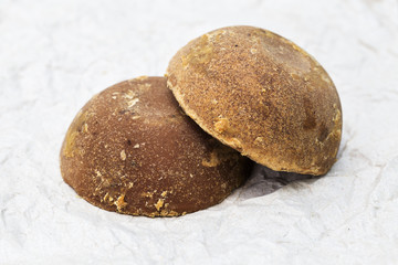 Brown palm extruded sugar
