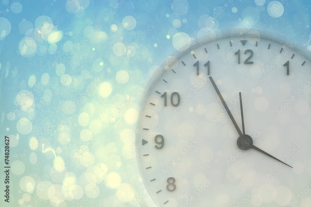 Poster Composite image of clock