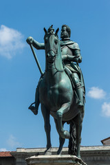 Obraz premium Equestrian monument to Grand Duke Ferdinando I by Giambologna, F