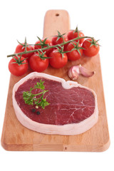 raw beef on board