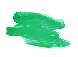 Naklejka premium Hand made oil paint brush stroke
