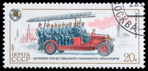 History firefighter transport