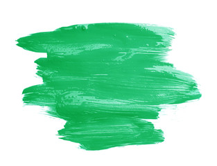 Hand made oil paint brush stroke