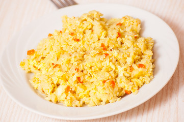 fried rice with egg
