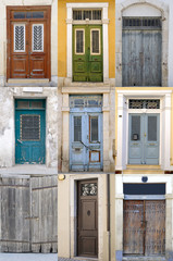 Collection of old doors.