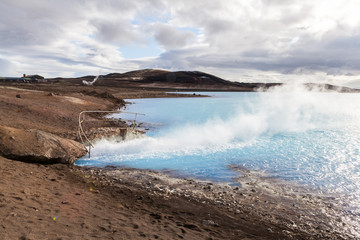 Blaue Lagune in Island