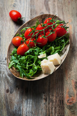 Concept of healthy italian food