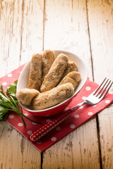 croquettes with potatoes and tuna