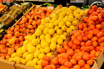 Fruit market. Supermarket