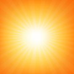 Sunburst Poster With Beams