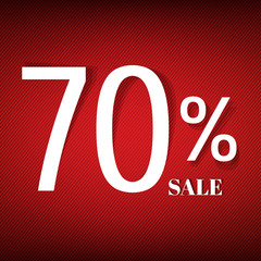 Red Sale Poster