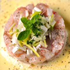 Tartare di gambero rosso