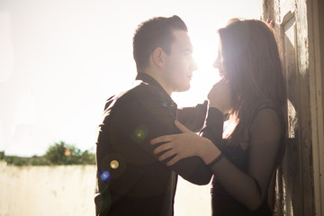 Pareja enamorada