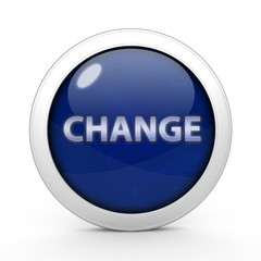 Change circular icon on white background