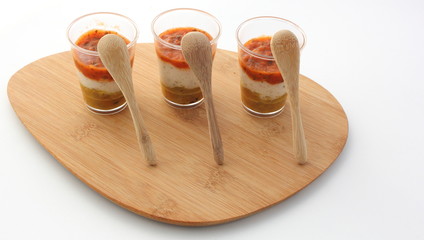 Trio de verrines